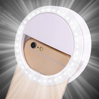 Pocket Size Portable LED Selfie Ring Light