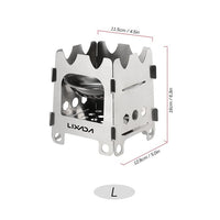 Mini Stainless Steel Folding Stove for Camping